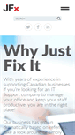 Mobile Screenshot of justfixit.com